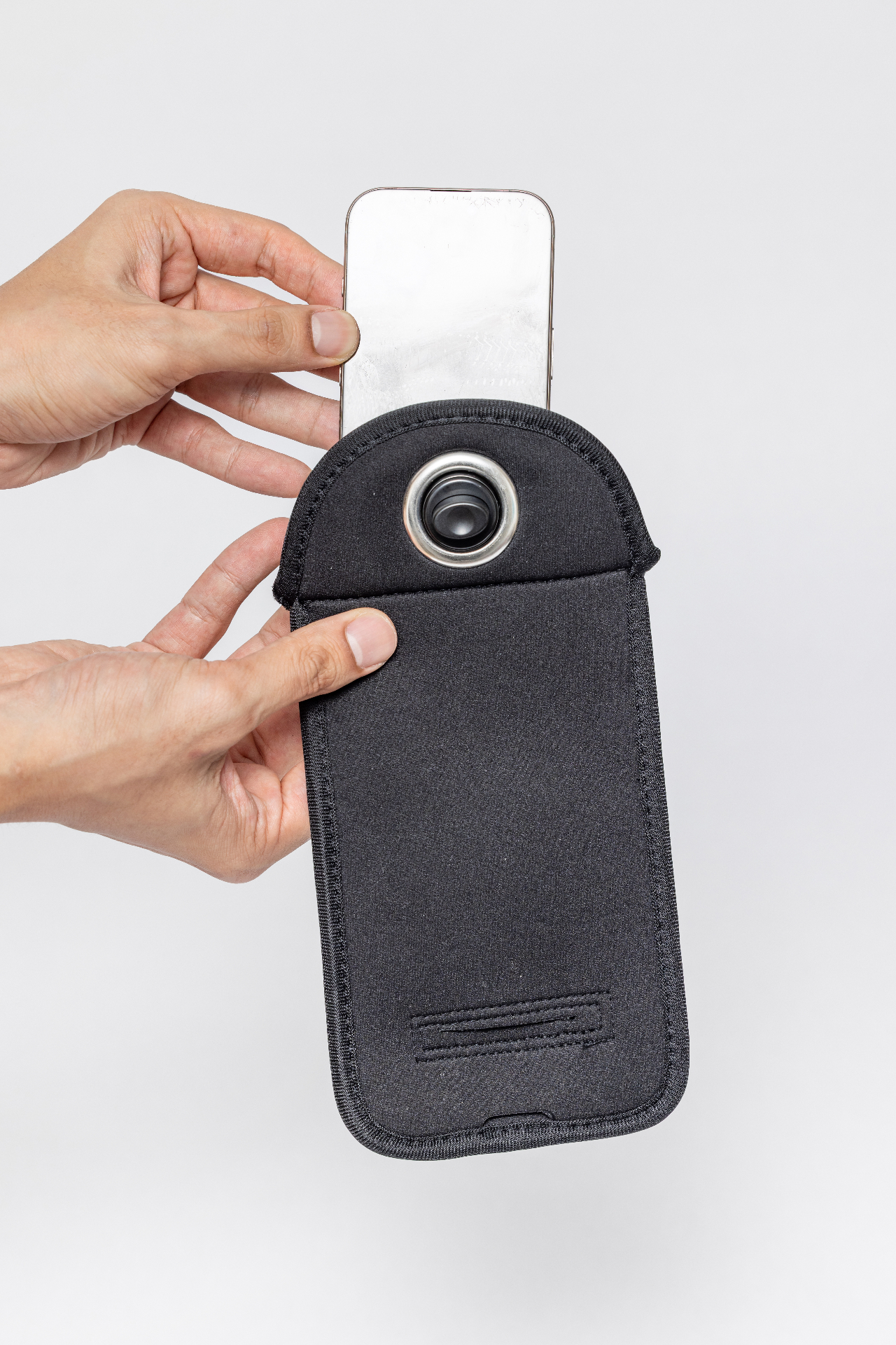 LockPouch - Magnetic locking phone pouch for classrooms